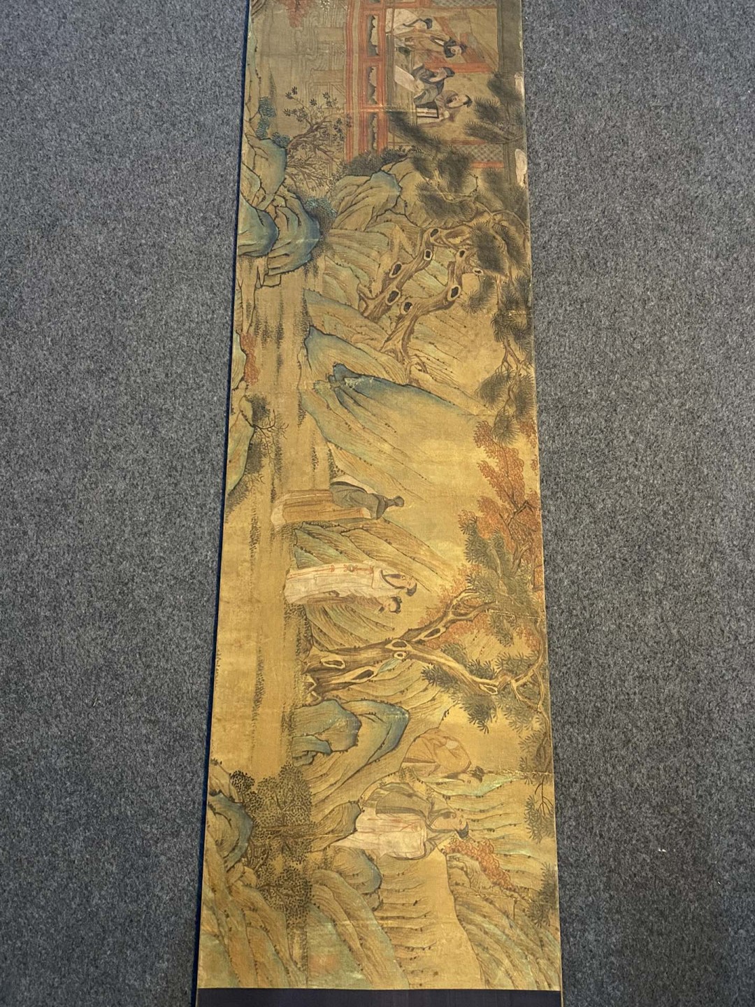 禹之鼎人物图珍品长卷