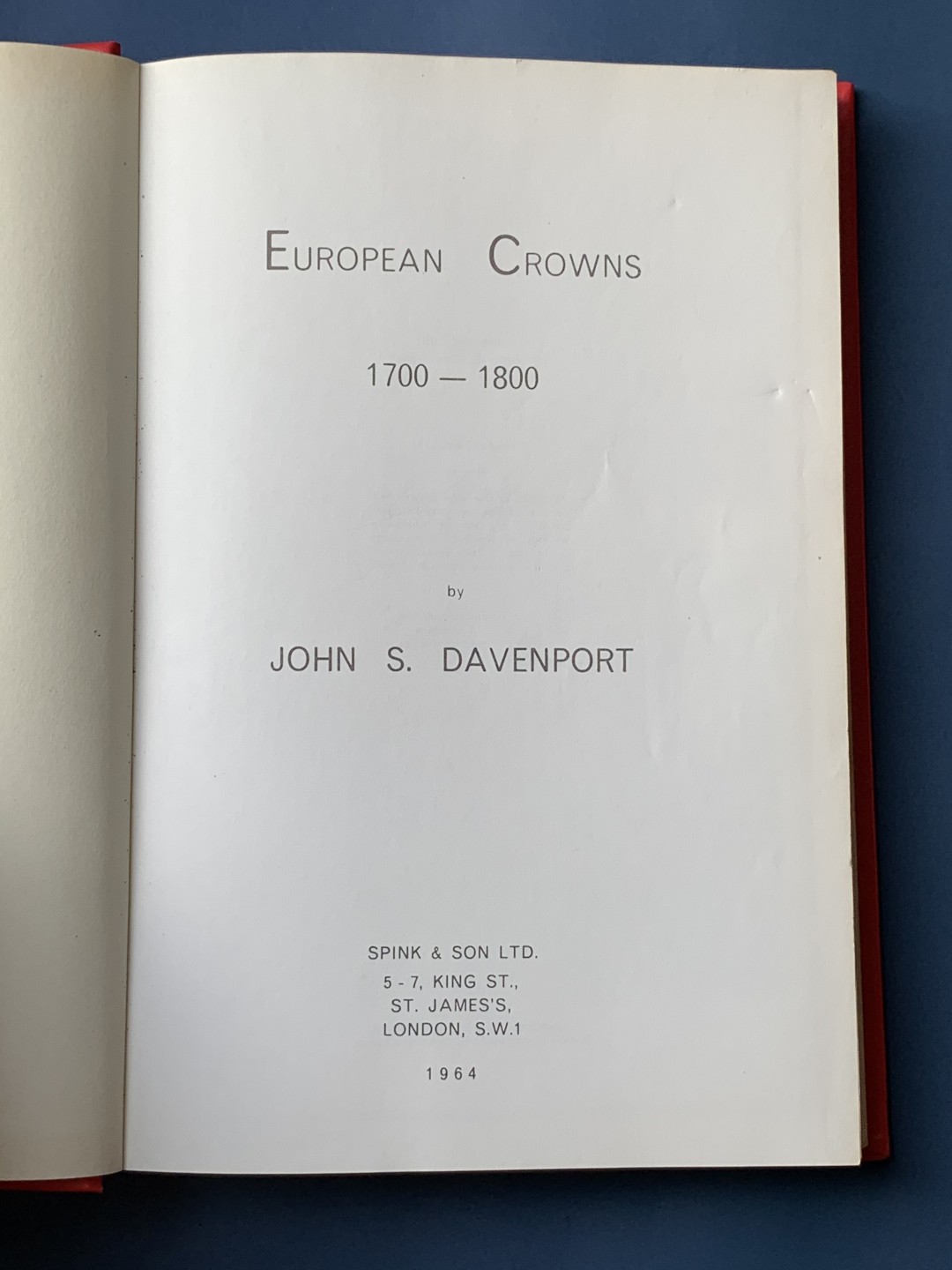 《竞宝斋》第67场-本周日，周一，周四.3场连拍（全场不限金额包邮） 达文波特 欧洲泰勒 1700-1800 是标准目录的同时本身也是收藏品