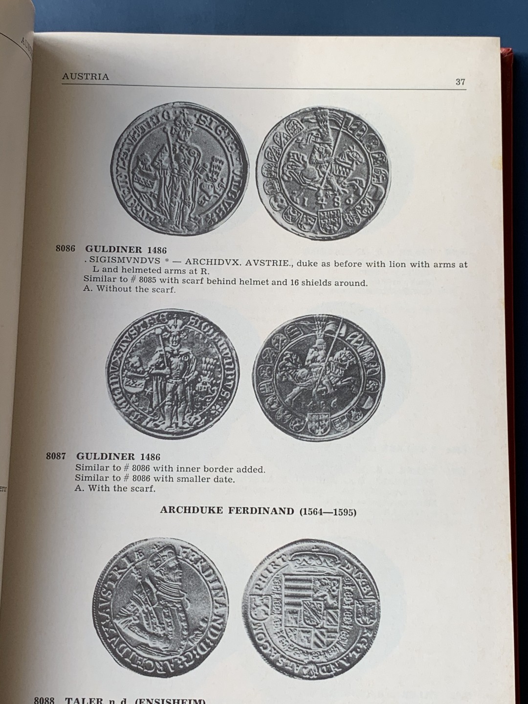 《竞宝斋》第67场-本周日，周一，周四.3场连拍（全场不限金额包邮） 达文波特 欧洲克朗型主币目录  1484-1600 是标准目录的同时本身也是收藏品