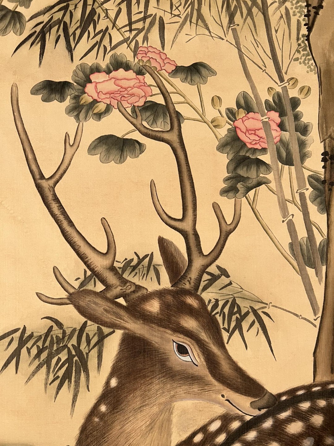 沈铨精品丝绢画