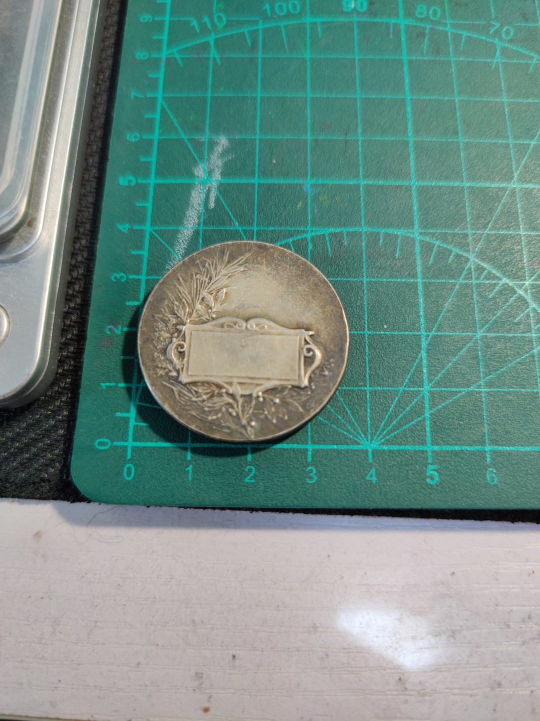 gush小明220626 法国教育类镀银铜章