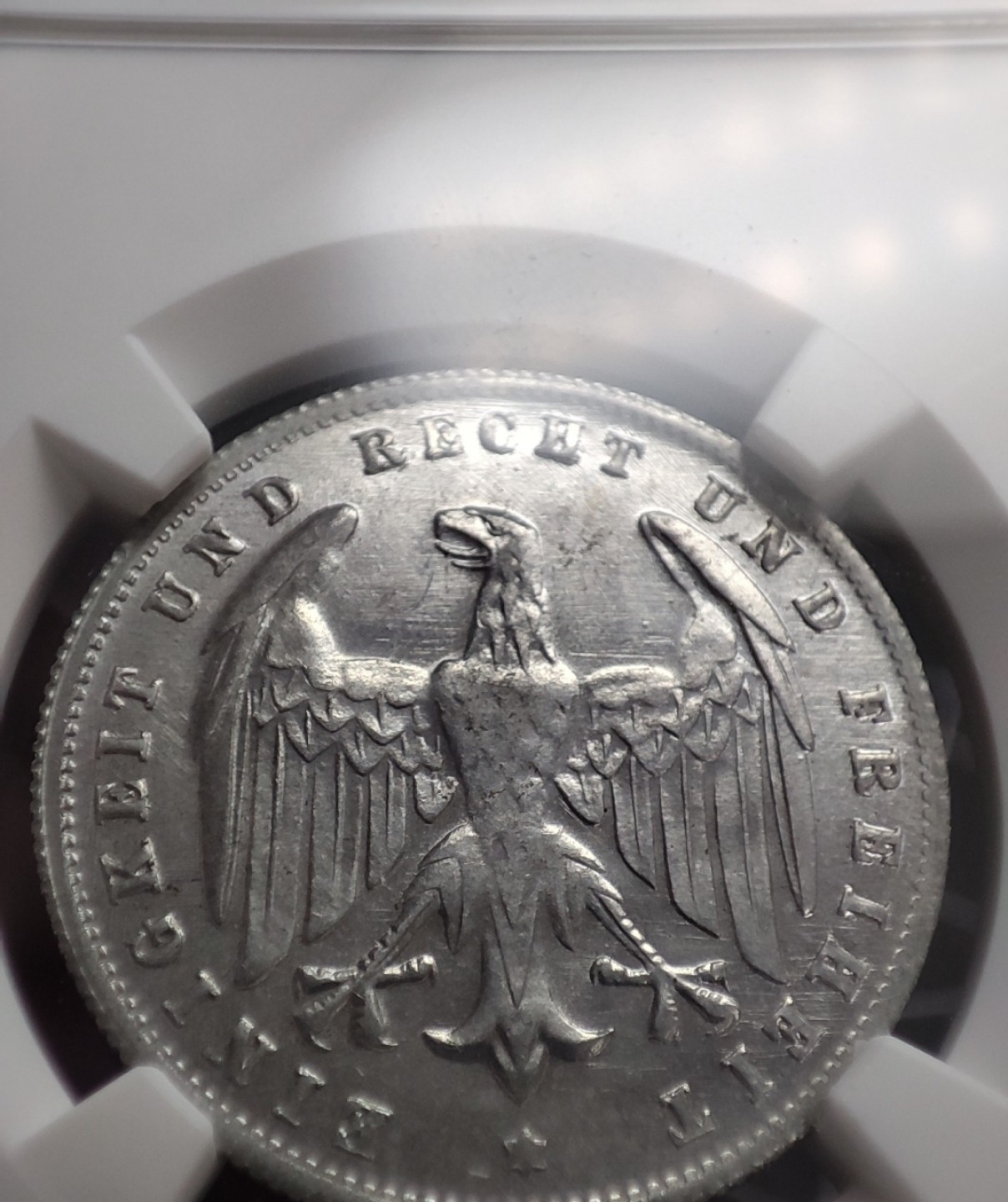 gush小明220626 NGC德国1923铝500马克