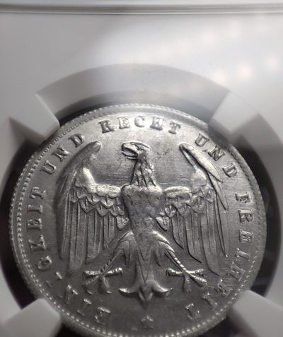 gush小明220626 NGC德国1923铝500马克
