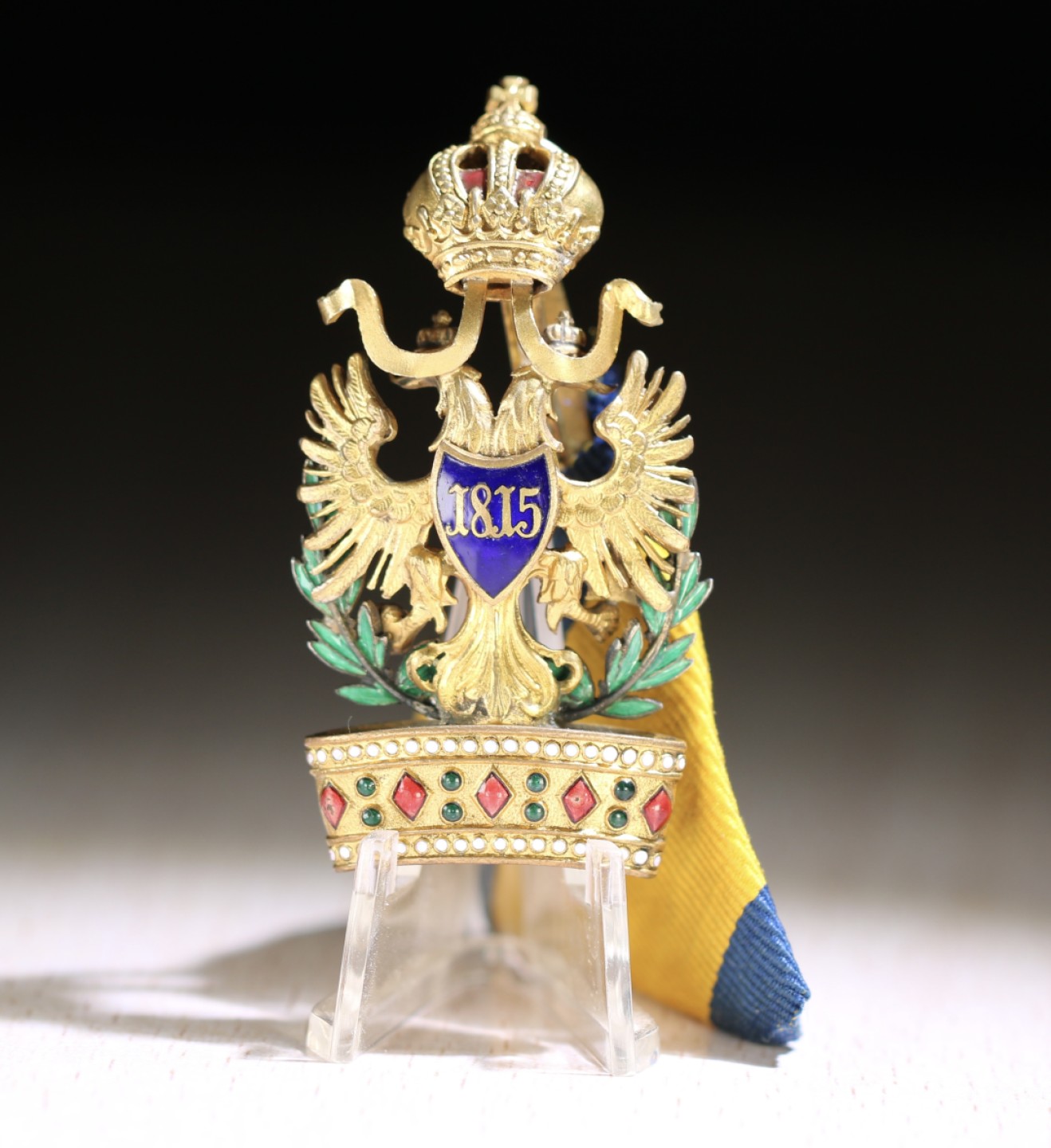 大猫徽章拍卖第195期 奥匈帝国骑士级铁王冠勋章