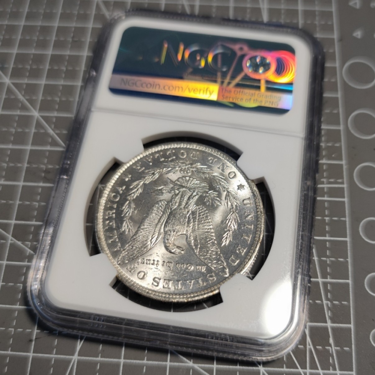 gush小明220626 NGC62美国摩根银币