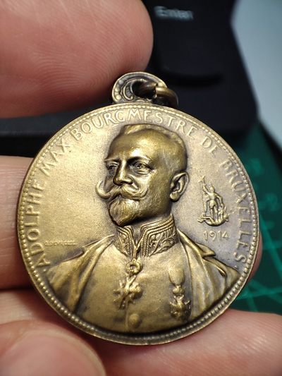 gush小明220626 比利时1914马克斯.博戈马斯特勋章