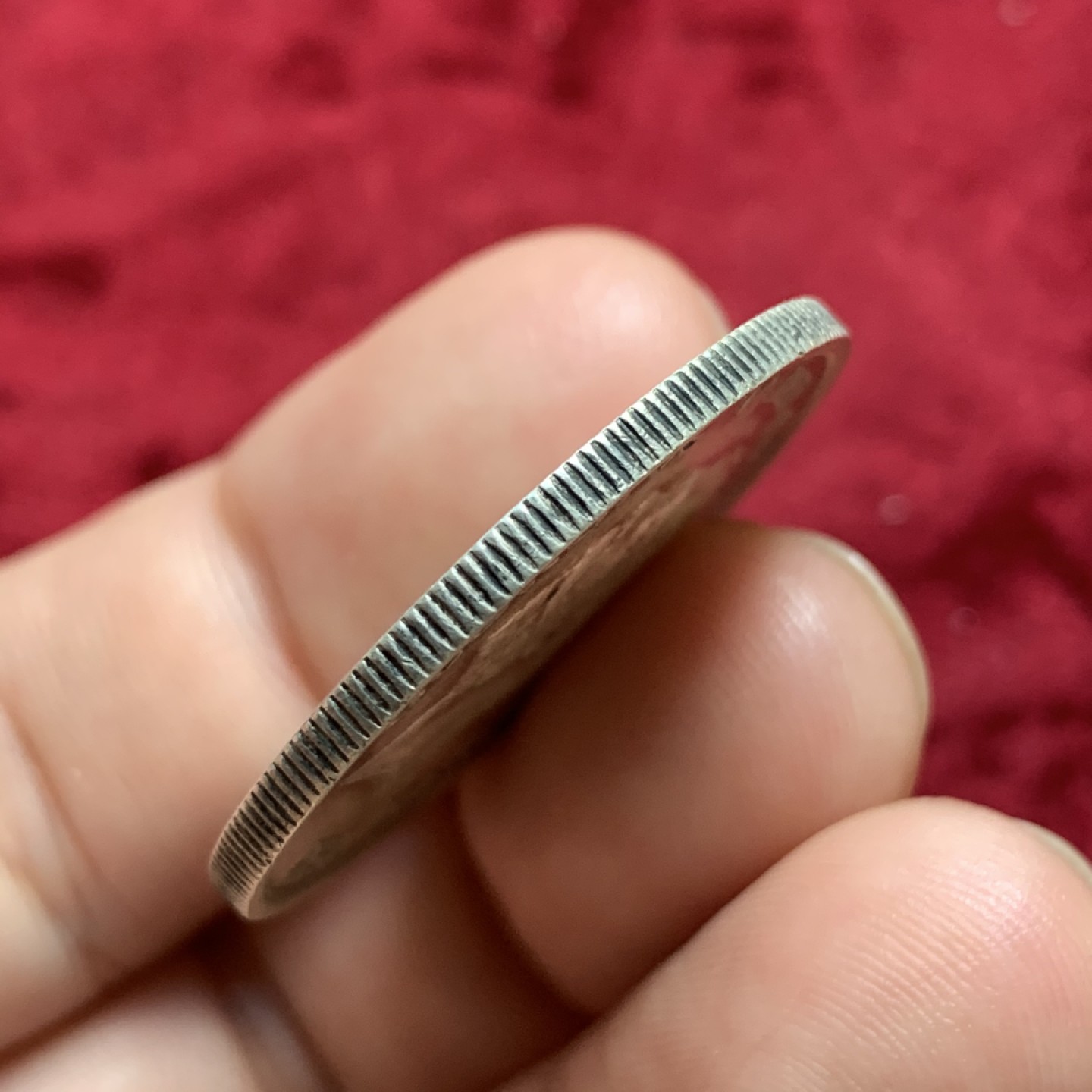 《竞宝斋》第67场-本周日，周一，周四.3场连拍（全场不限金额包邮） 英国 1916年 乔治五世 1/2克朗 银币 925高银版