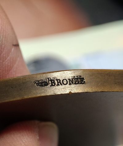 gush小明220626 法国1914公共教育总督查高浮雕大铜章