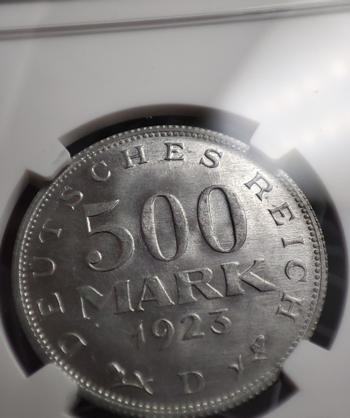 gush小明220626 NGC德国1923铝500马克