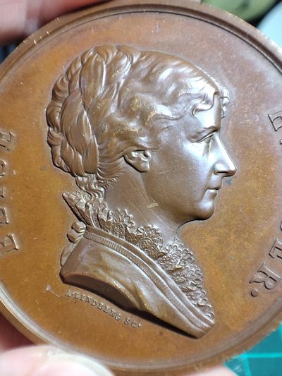 gush小明220626 瑞典1875斯德哥尔摩剧院纪念铜章