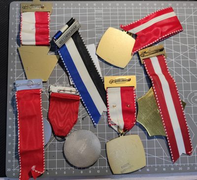 gush小明220626 瑞士狩猎节奖章七枚一起