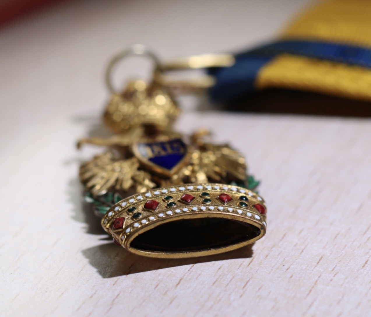 大猫徽章拍卖第195期 奥匈帝国骑士级铁王冠勋章