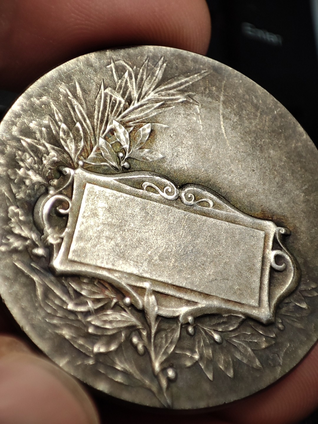 gush小明220626 法国教育类镀银铜章