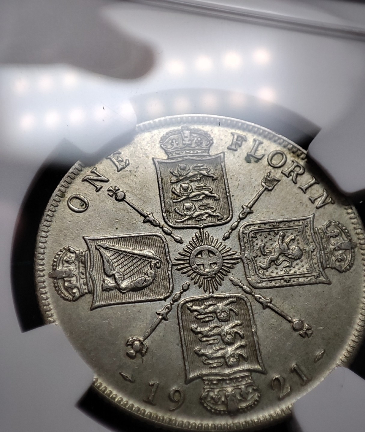 gush小明220626 NGC英国1福林银币