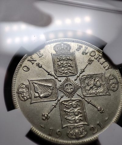 gush小明220626 NGC英国1福林银币