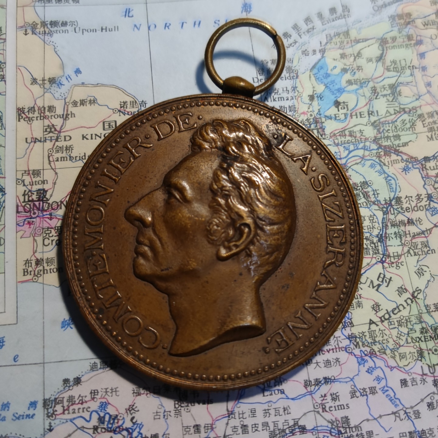 gush小明220626 法国政治家铜章1878