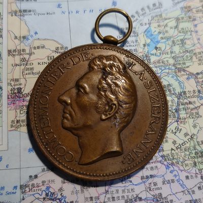 gush小明220626 法国政治家铜章1878