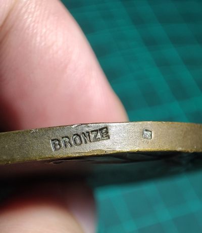 gush小明220626 我的太阳 法国结核病防御纪念铜章