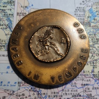 gush小明220626 芬兰艺术麦朵尔铜章1962