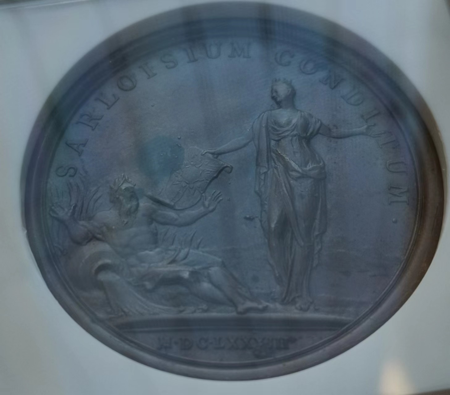 瓶子🏺第45期拍卖会 法国1683年路易十四加冕铜章