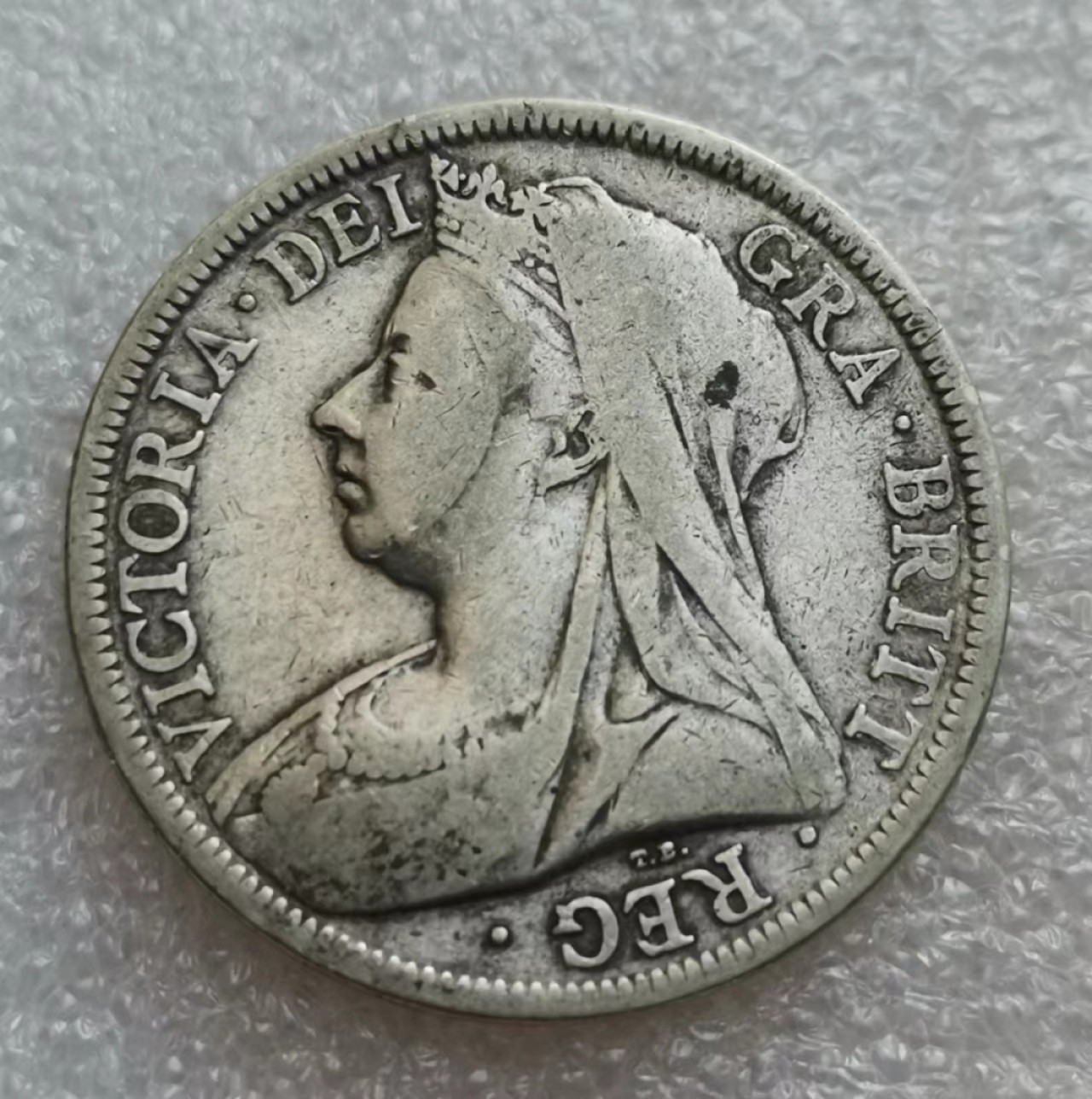 瓶子🏺第45期拍卖会 英国1899年半克朗银币