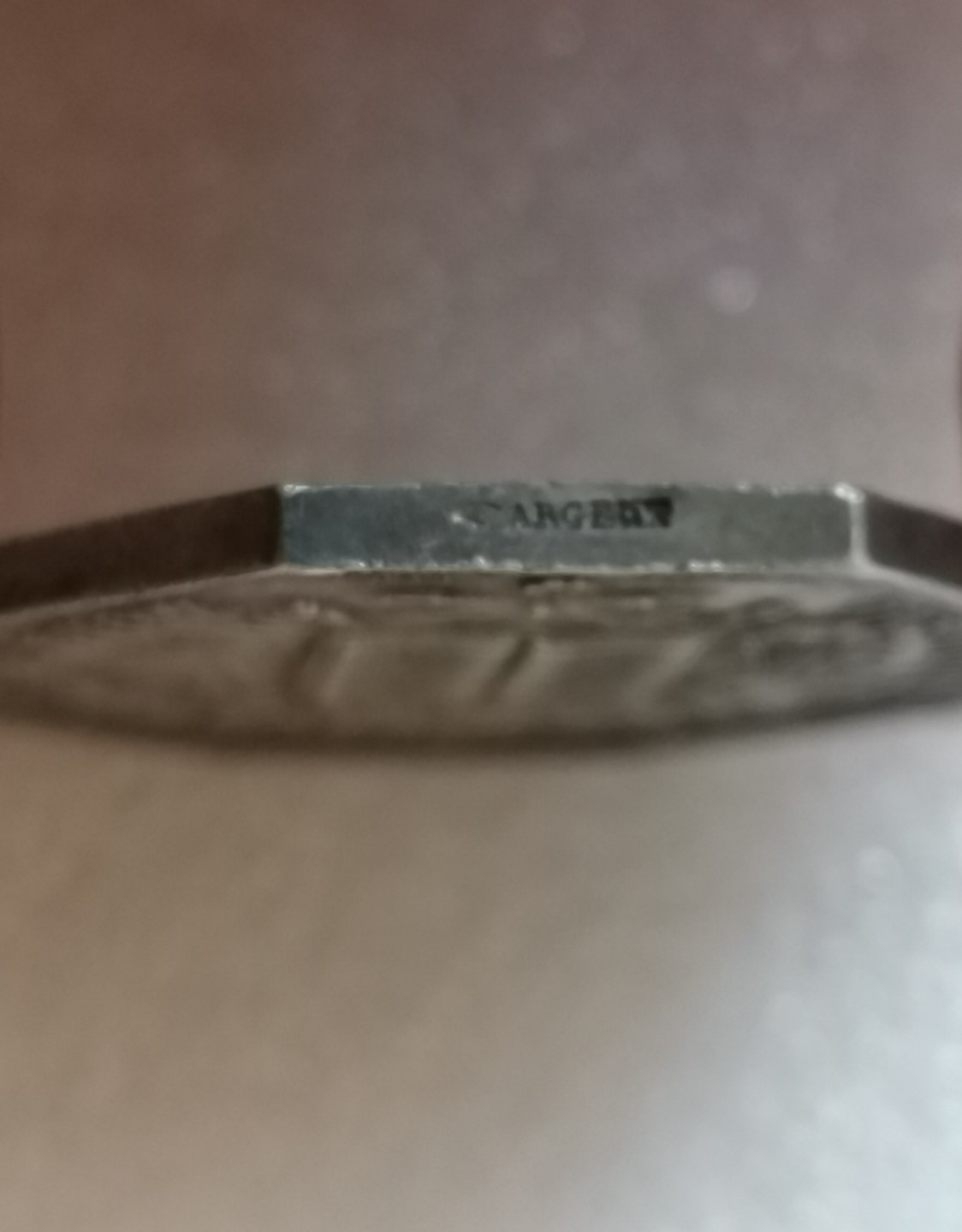 瓶子🏺第45期拍卖会 法国1839年原铸皇家司法JETON银质八角（五彩品）