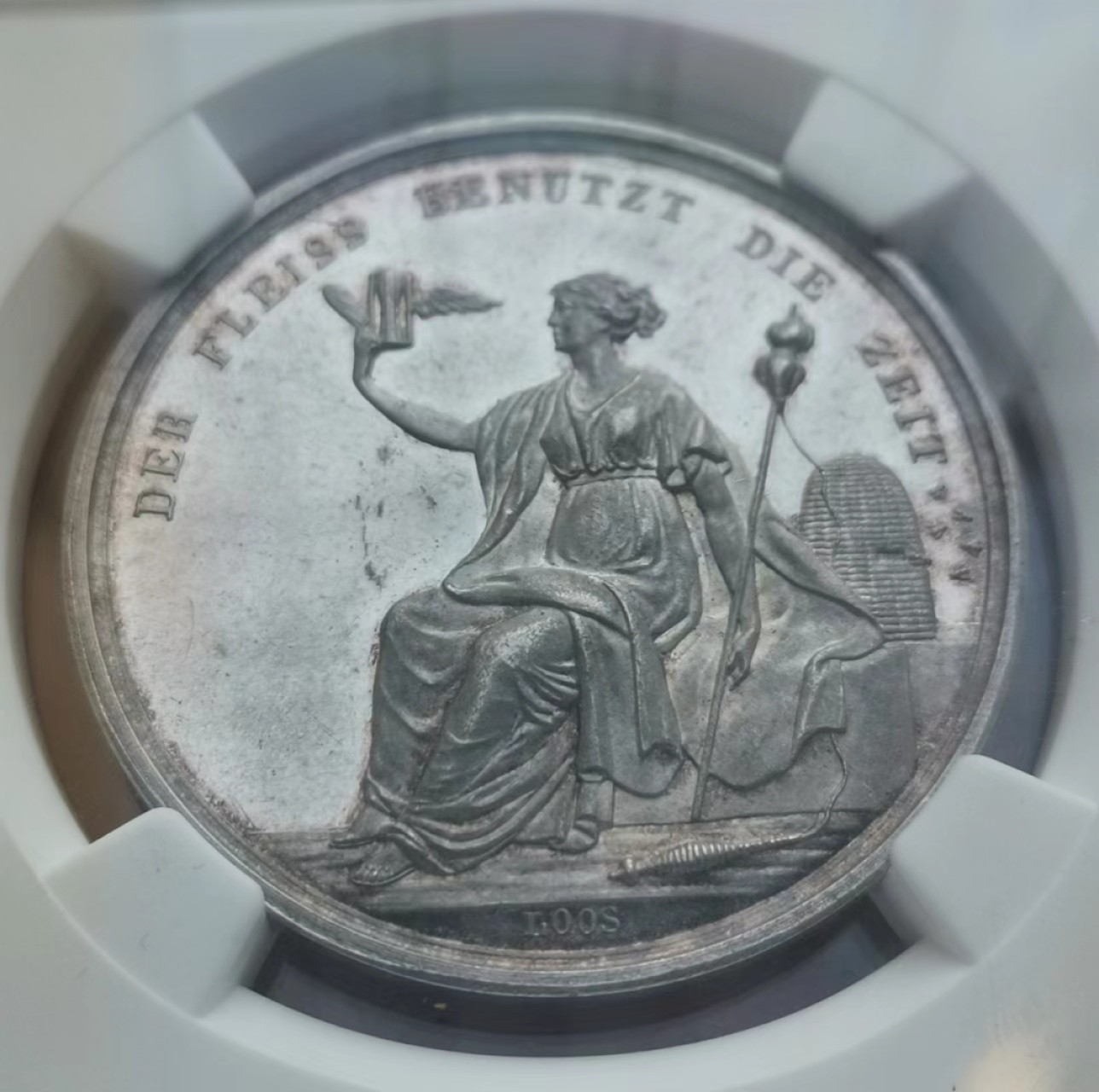 瓶子🏺第45期拍卖会 德国19世纪早期LOOS宗教银章