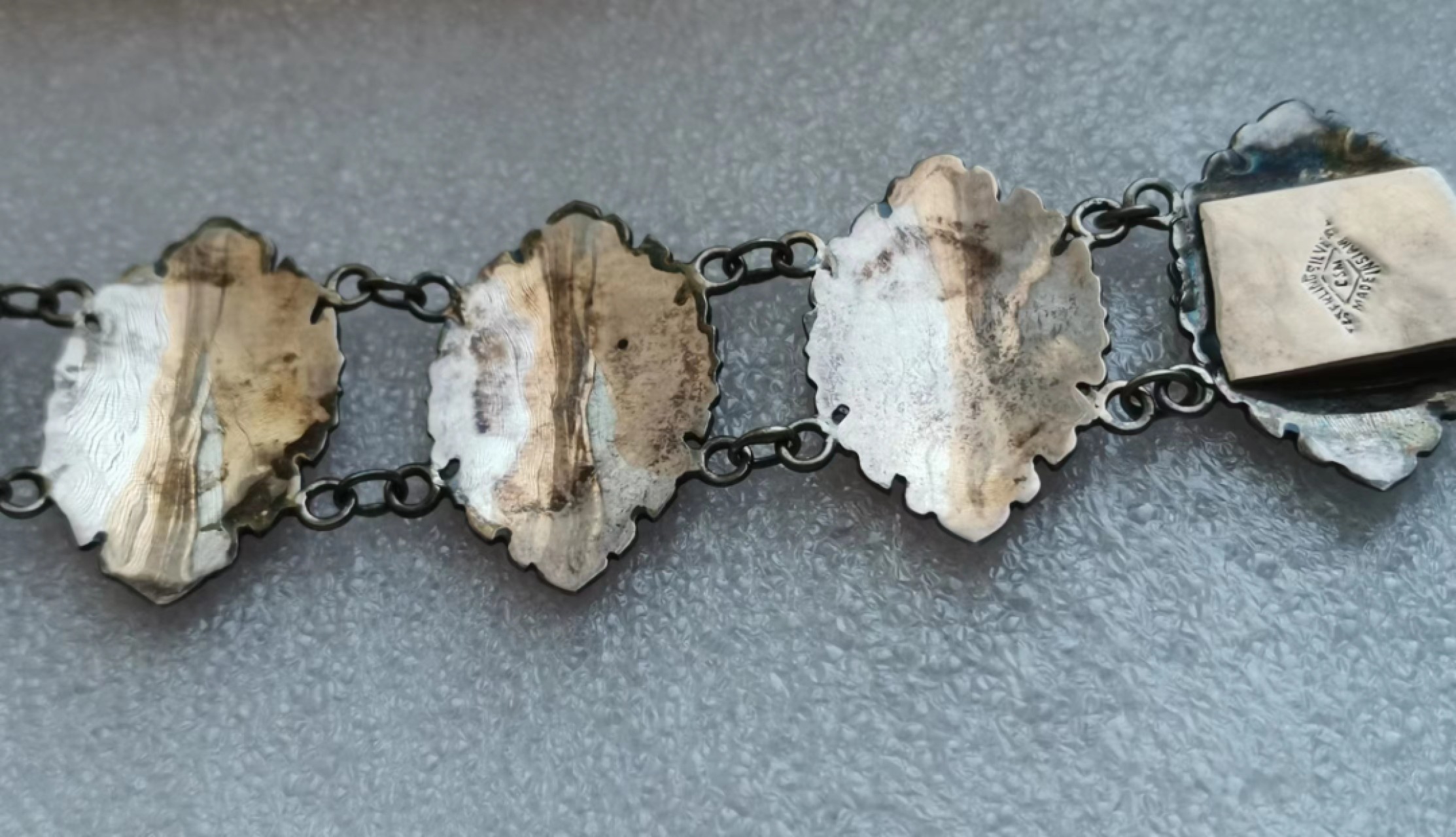 瓶子🏺第45期拍卖会 泰国20世纪早期佛教银质手链