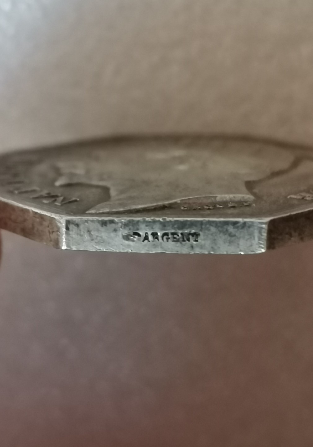 瓶子🏺第45期拍卖会 法国19世纪拿破仑三世龙船JETON银质八角代币（五彩UNC）