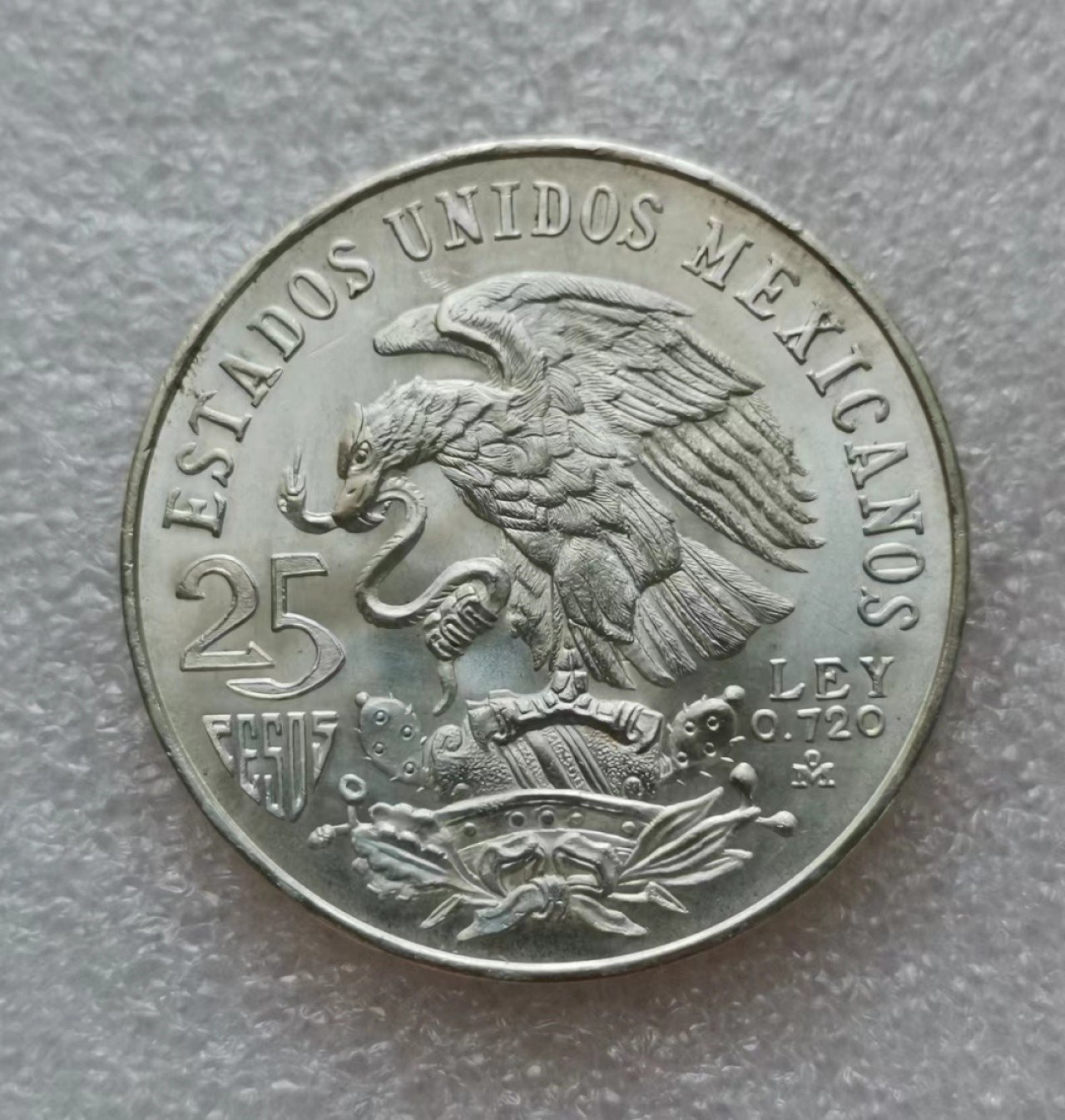 瓶子🏺第45期拍卖会 墨西哥1968年奥运会纪念25比索银币