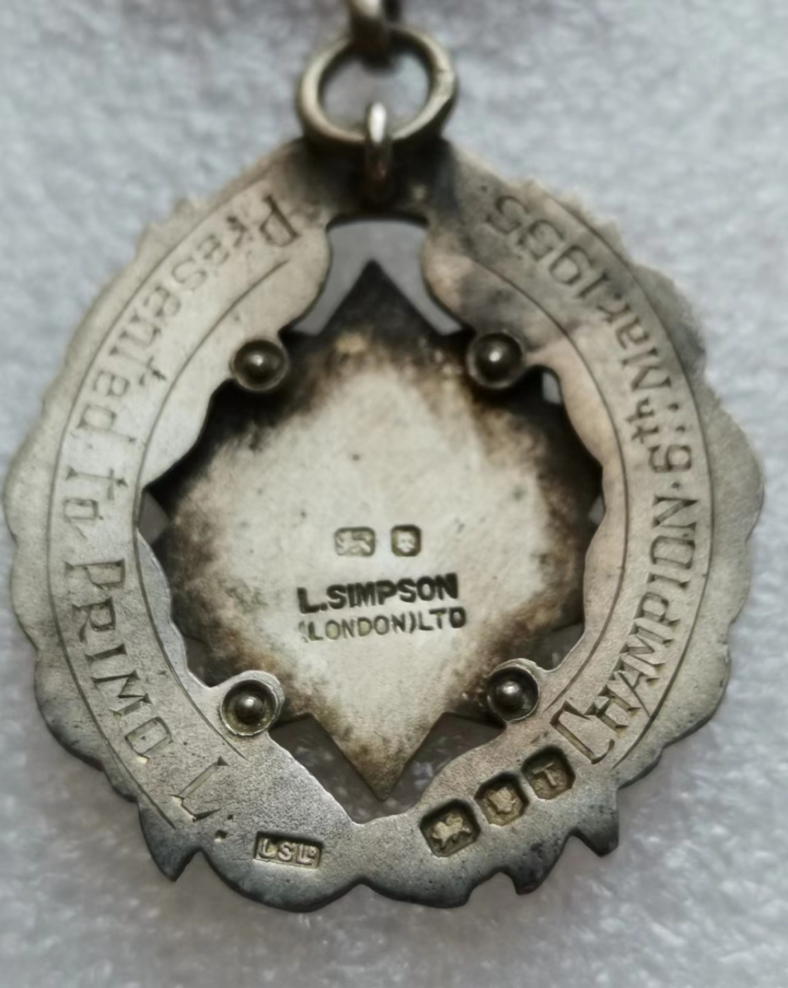 瓶子🏺第45期拍卖会 英国1906年共济会伯明翰分会全银奖章