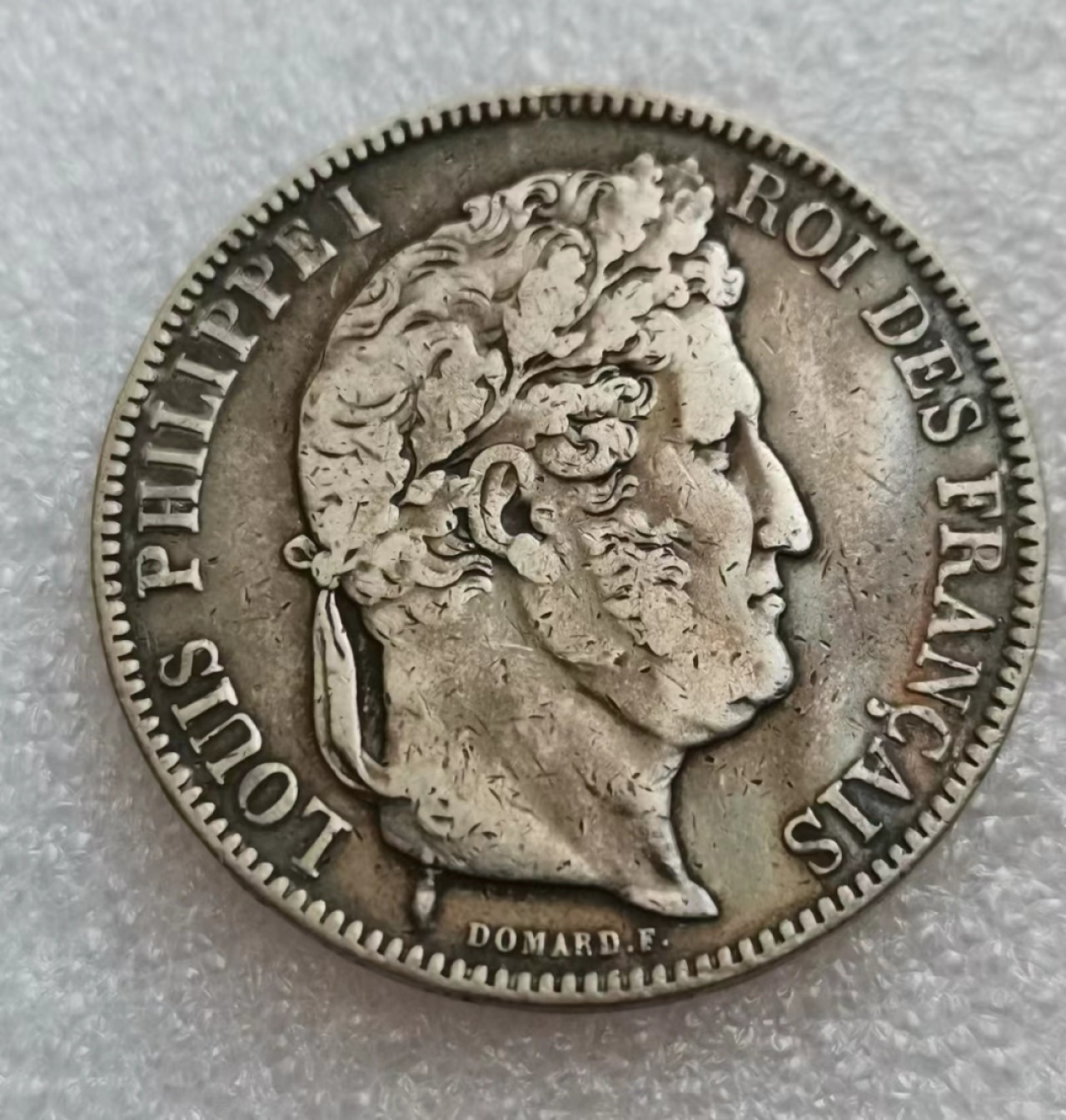 瓶子🏺第45期拍卖会 法国1841年菲利普一世5法郎大银币