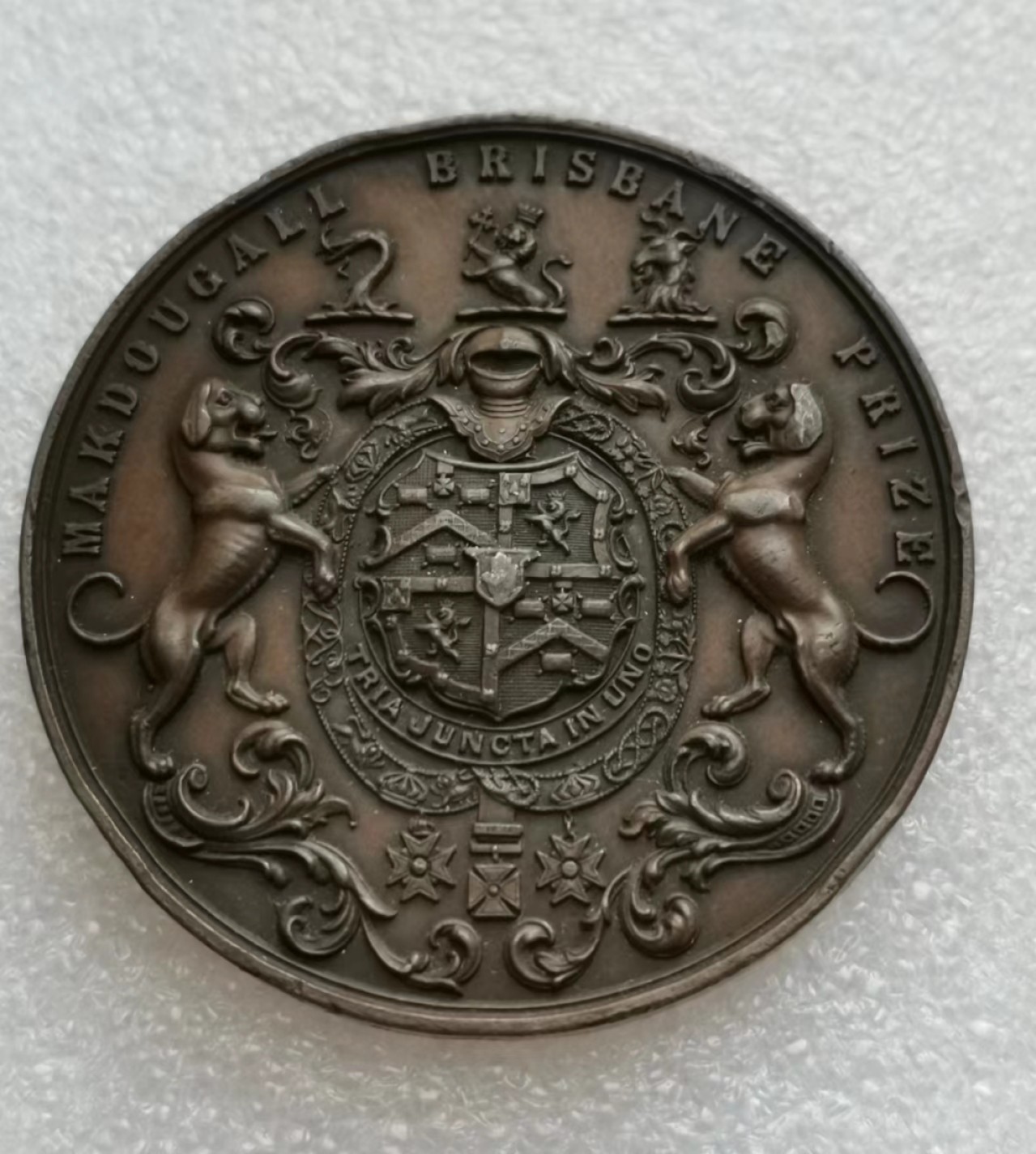 瓶子🏺第45期拍卖会 英国1841年苏格兰皇家学会铜质奖章