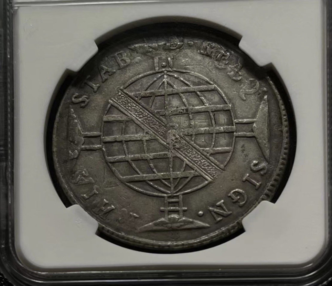 NGC XF45 葡属巴西1816-B版 960瑞斯