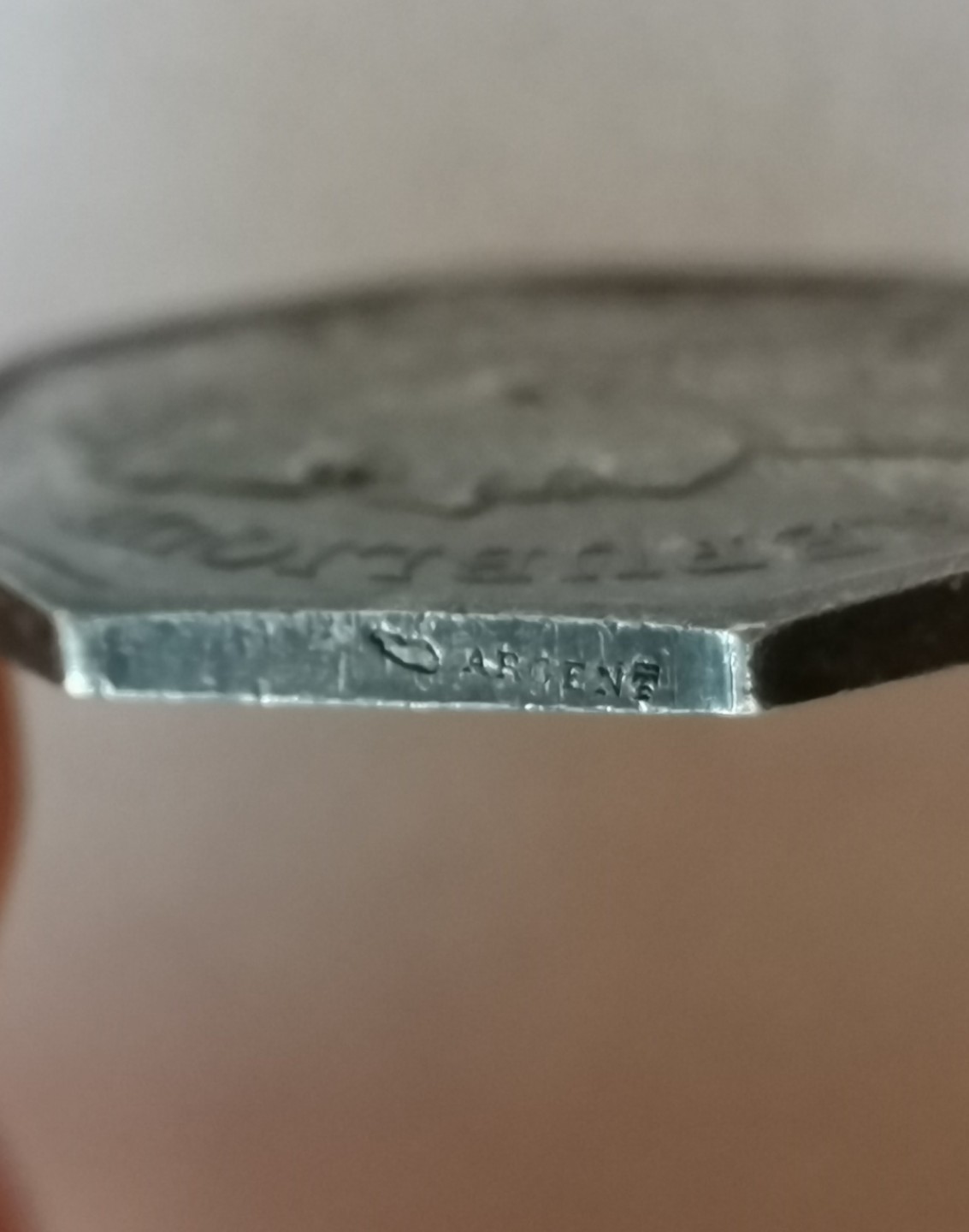 瓶子🏺第45期拍卖会 法国19世纪巴黎公证人公正女神JETON银质八角