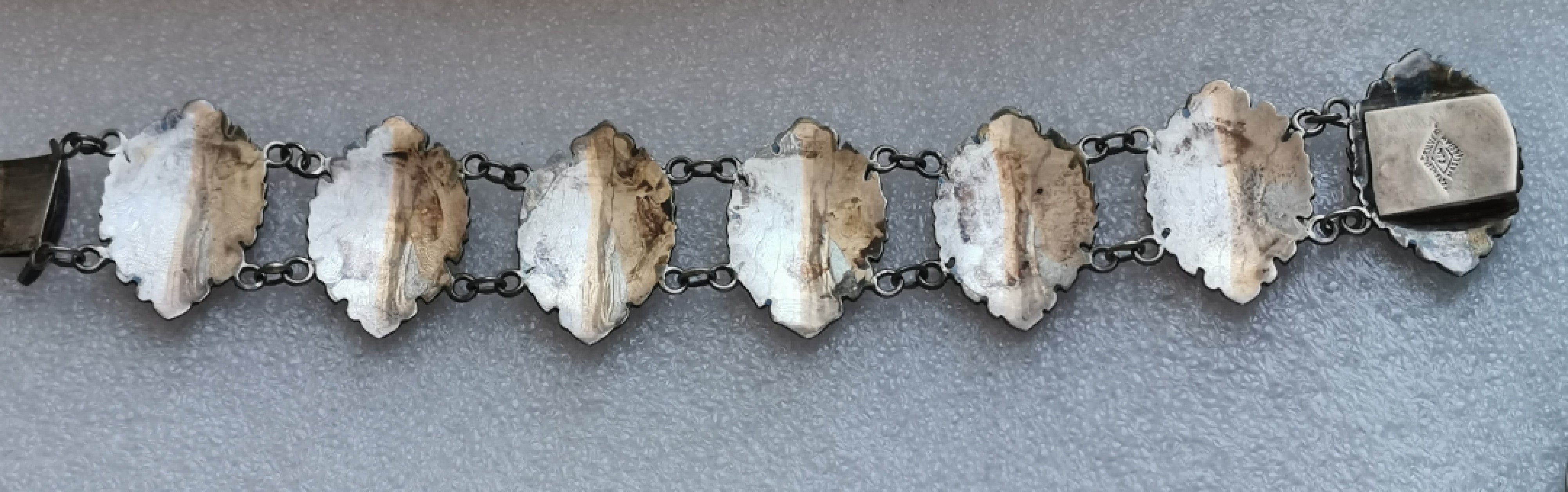 瓶子🏺第45期拍卖会 泰国20世纪早期佛教银质手链