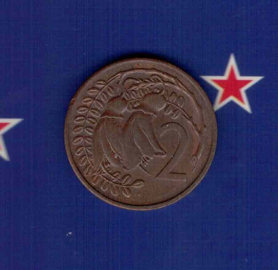 新西兰 1981年 2分 品相如图 AU