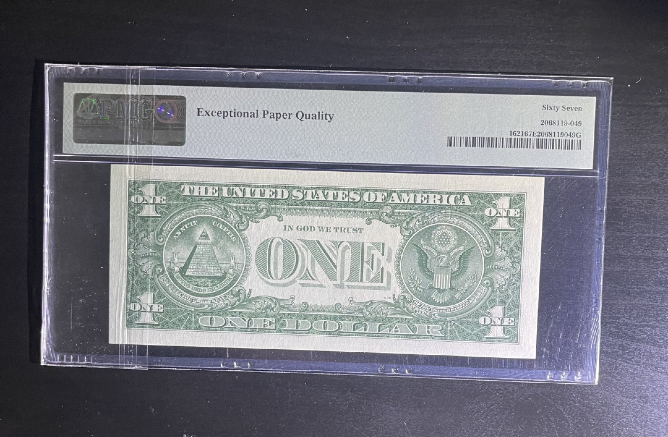 【丑猫0709】今晚7点整 1957年蓝库1美元(高分)