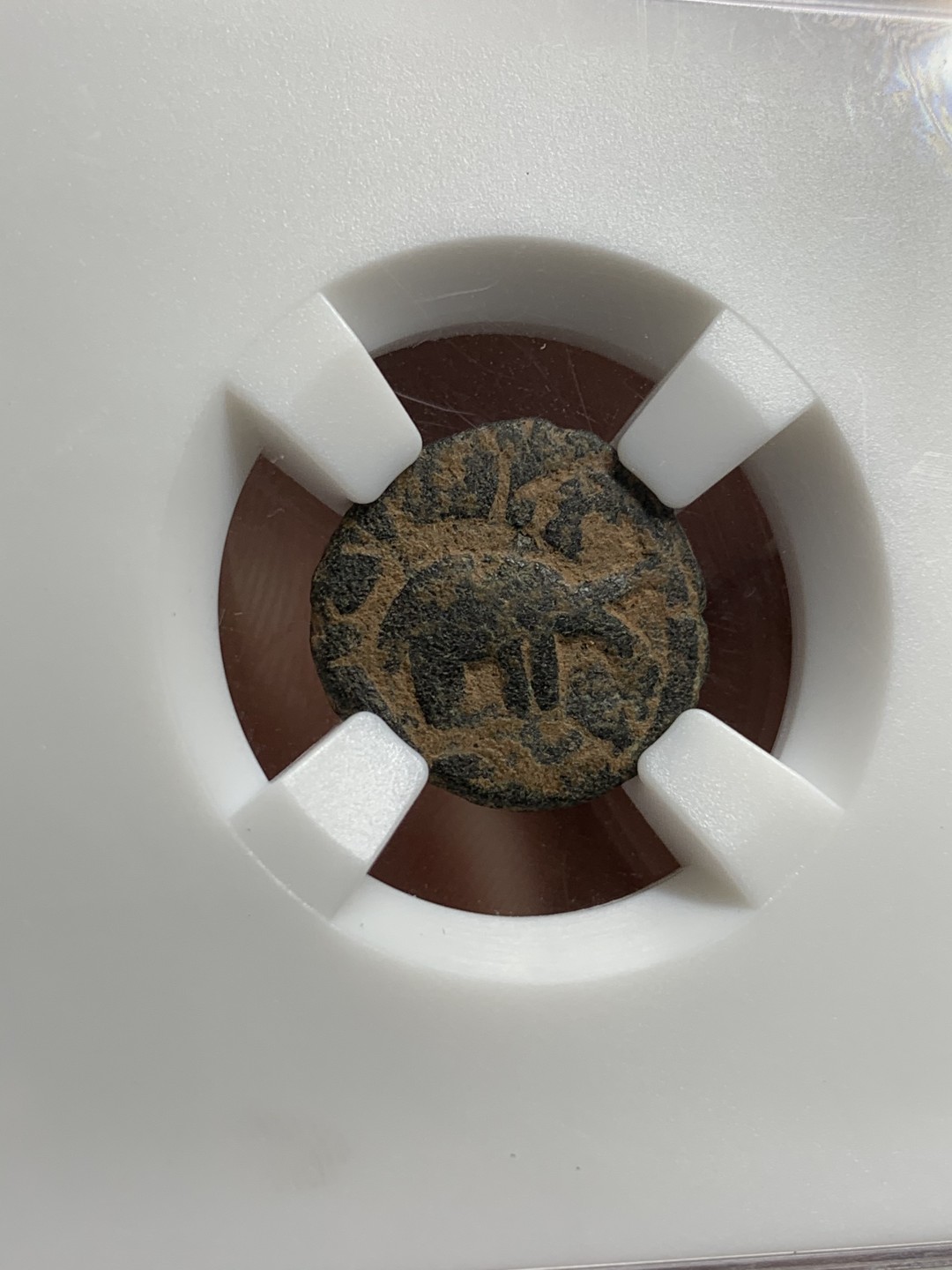 《竞宝斋》第69场-本周日，周一，周四.3场连拍（全场不限金额包邮） 众诚详评-AU 古波斯萨珊王朝瓦赫兰五世塞琉西亚造币厂 1德拉克马银币 币面干净漂亮 打制深峻 送古尔王朝铜币一枚