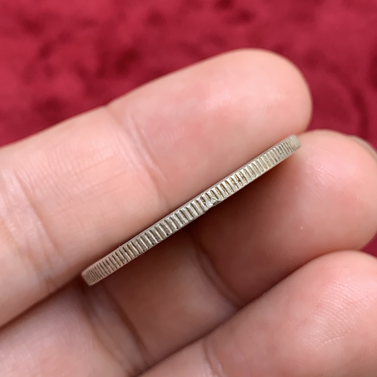 《竞宝斋》第69场-本周日，周一，周四.3场连拍（全场不限金额包邮） 英属 印度 1918年 乔五 1卢比 银币 整体不错 状态如图