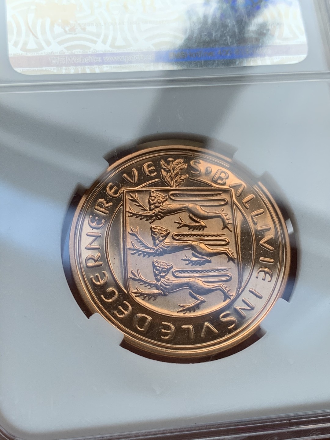 《竞宝斋》第69场-本周日，周一，周四.3场连拍（全场不限金额包邮） 1966年 根西（英国） 4枚装 精致币 盒装