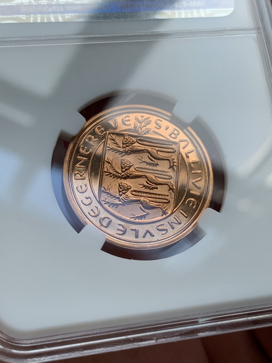 《竞宝斋》第69场-本周日，周一，周四.3场连拍（全场不限金额包邮） 1966年 根西（英国） 4枚装 精致币 盒装