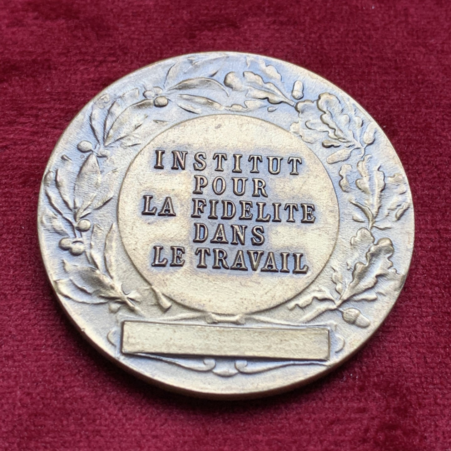 《竞宝斋》第69场-本周日，周一，周四.3场连拍（全场不限金额包邮） 法国 玛丽安娜女神 戎装像 铜章（黄铜色） 28.7克 41.2mm  20世纪初
