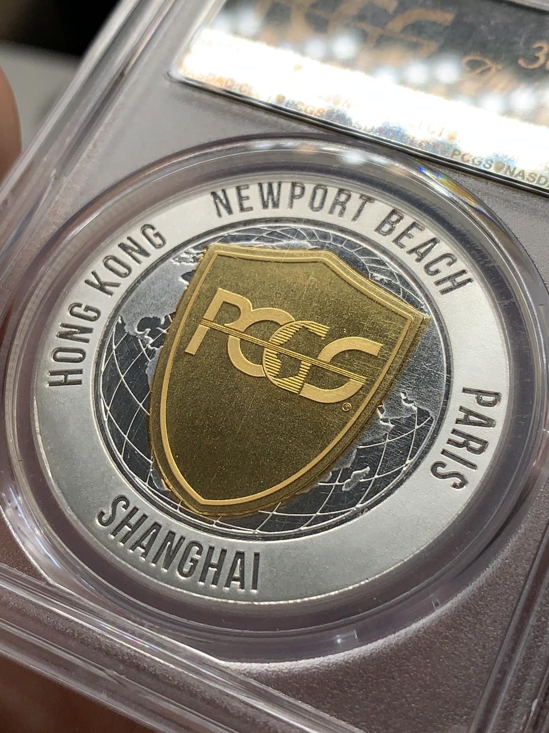 《竞宝斋》第69场-本周日，周一，周四.3场连拍（全场不限金额包邮） 2016年 PCGS公司30周年纪念章