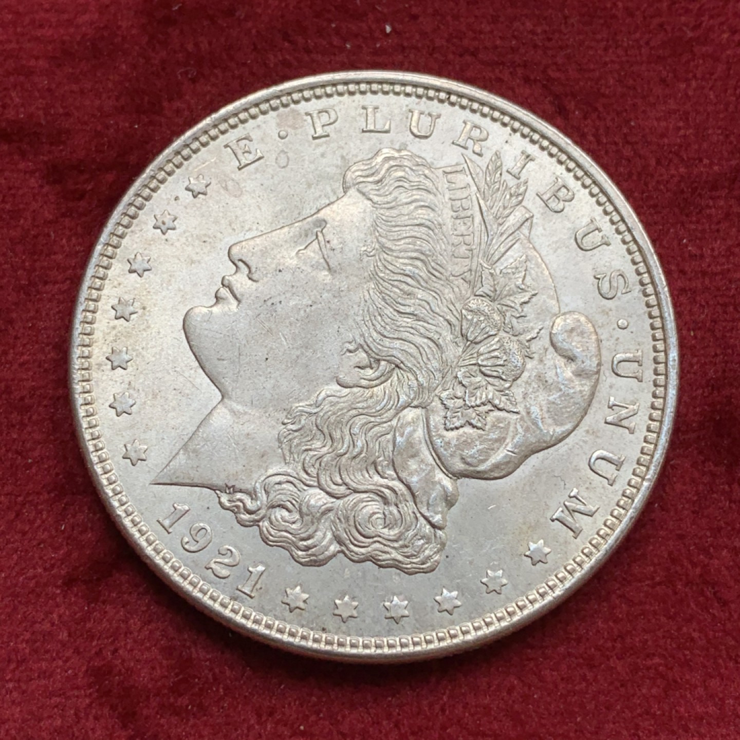 《竞宝斋》第69场-本周日，周一，周四.3场连拍（全场不限金额包邮） 美国摩根1921年 原光好品 可以送评