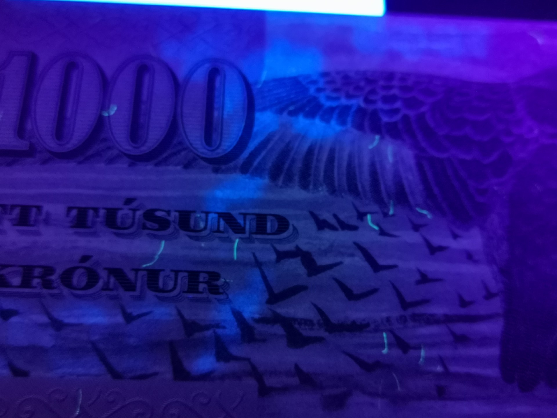 《外钞收藏家》第一百八十六期 法罗群岛1000克朗 AU品相