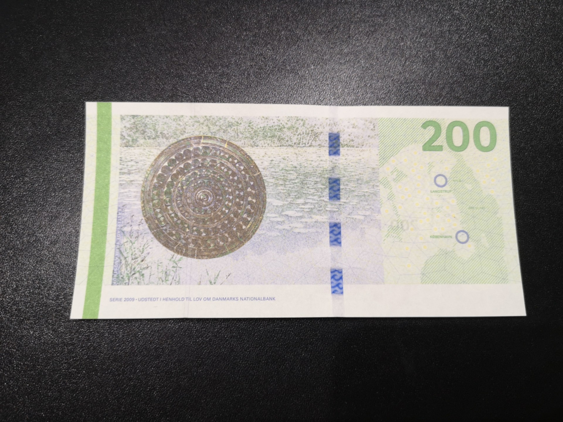 《外钞收藏家》第一百八十六期 丹麦桥版200克朗 全新UNC