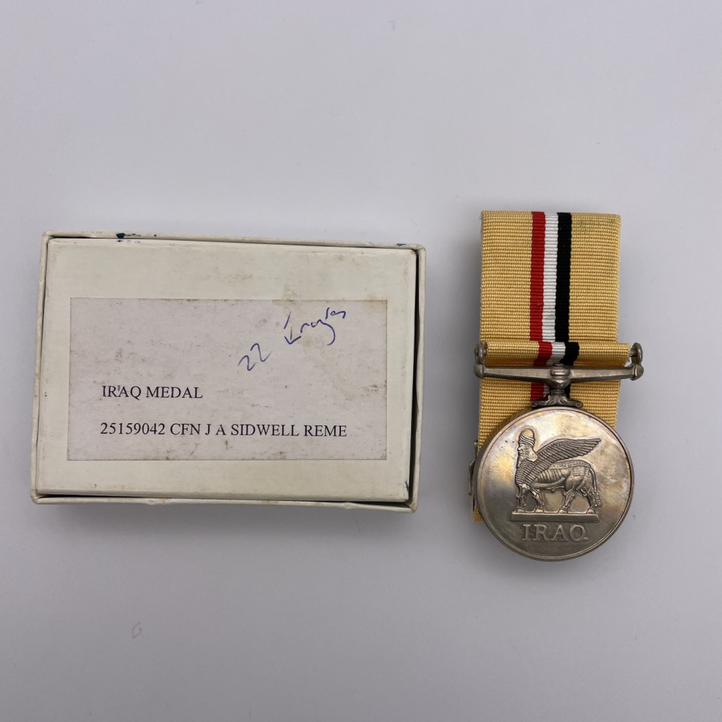 勋章奖章交易所7月2日拍卖 英国伊拉克战争，原盒