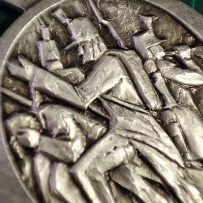 gush小明220705 瑞士射击节奖章三枚一起