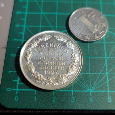 gush小明220705 德国1927鸟类保护银章990银